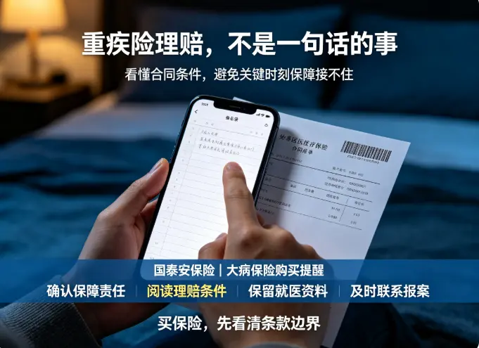 重疾险不是确诊即赔？过来人用亲身经历告诉你大病保险到底怎么买(图1)