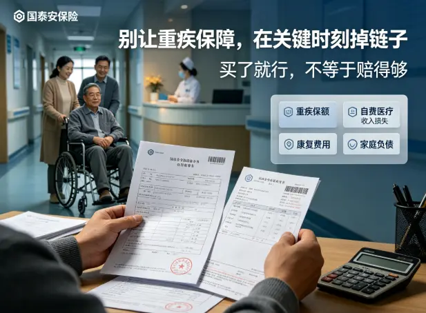 重疾险,是不是随便买一份就够了?别让“人情单”掏空了你的救命钱(图1) 重疾险,是不是随便买一份就够了?别让“人情单”掏空了你的救命钱(图1)