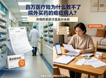 百万医疗险为什么救不了“院外买药”的癌症病人(图1) 百万医疗险为什么救不了“院外买药”的癌症病人(图1)