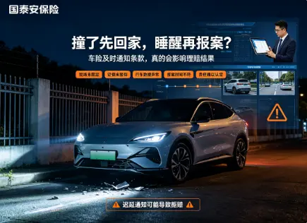 新能源车主事故后开回家睡一觉再报案,为什么一分不赔?(图1) 新能源车主事故后开回家睡一觉再报案,为什么一分不赔?(图1)