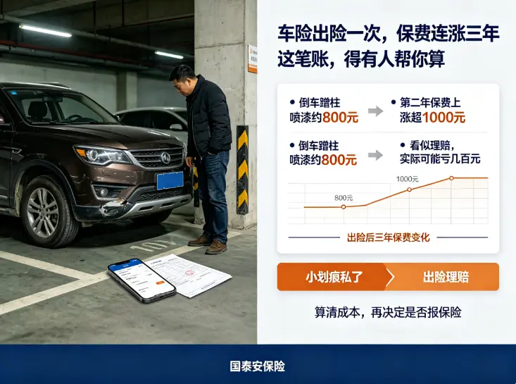 车险出险一次,保费连涨三年,这笔账得有人帮你算(图1) 车险出险一次,保费连涨三年,这笔账得有人帮你算(图1)